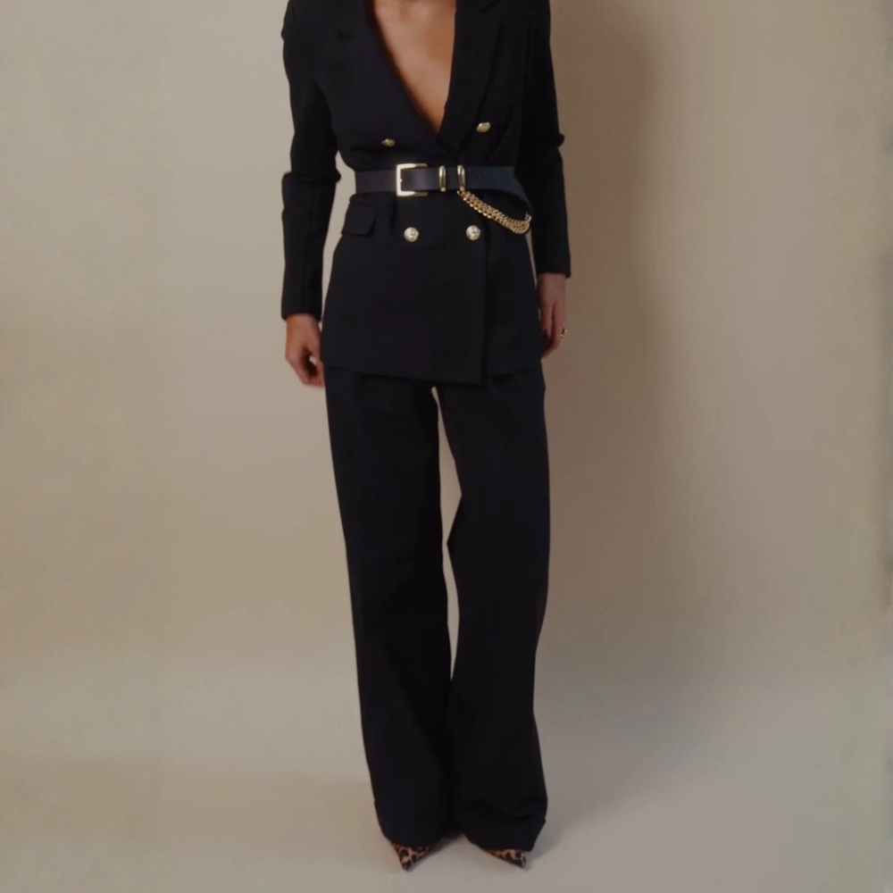 Classic Six New York Black Beverly Pant - 6 - Picture 6 of 11